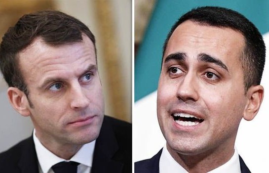 Emmanuel Macron et Luigi-Di-Maio